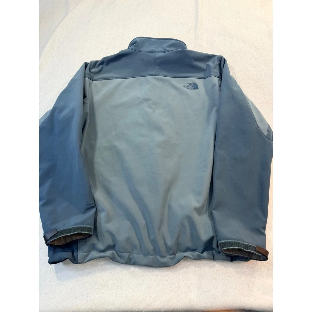The North Face Apex Bionic Softshell Jacket Mens Blue Full Zip Windproof Coat